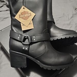Harley-Davidson Women's Howell 7" Harness Boots Size 10 New